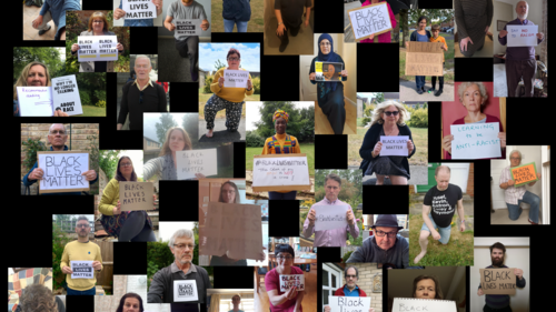 Standing in solidarity with black communities