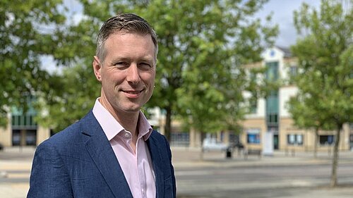 Aidan Van de Weyer pledges full support for climate change recommendations