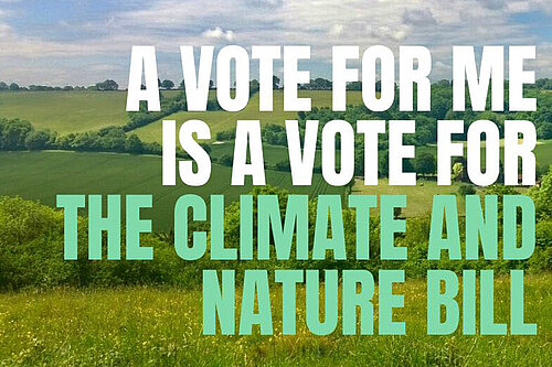 A vote for Pippa is a vote for the Climate and Nature Bill